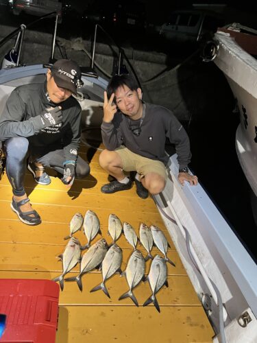 11月2日ナイトキャスティングの釣果